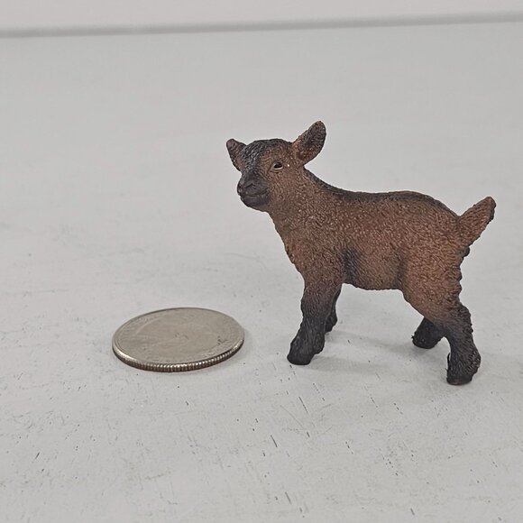 Schleich Farm World 13829 Baby Goat Kid 35708 Animal Toy Figure - Picture 6 of 7